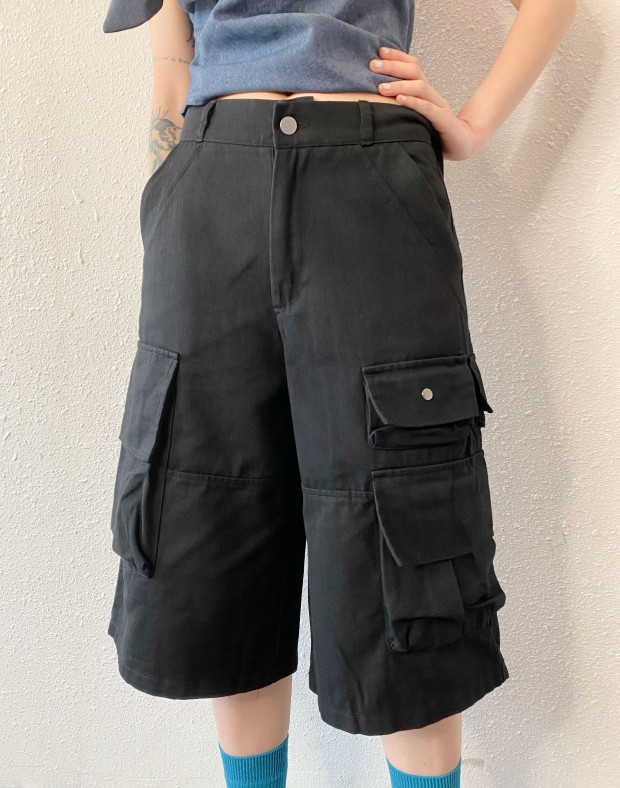 Black Worker Shorts #250414